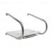 SeaLux Universal Inboard /Outboard TRANSOM PLATFORM & under mount TELESCOPING 3 Steps Self-Lock LADDER