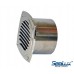 SeaLux Stainless Steel HOSE THRU VENT for 3" Hose Diameter, 4"x 4" Flange