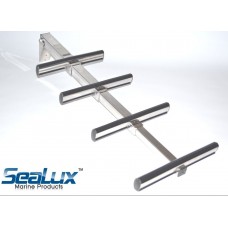 SeaLux Marine Stainless Steel Boat Square Tube Dive Ladder