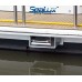 SeaLux Stainless Steel Pop-N-Lock Boarding 3-Step Undermount Sliding Marine Boat Telescoping Swim Ladder