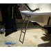SeaLux Stainless Steel Pop-N-Lock Boarding 3-Step Undermount Sliding Marine Boat Telescoping Swim Ladder