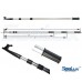 SeaLux Deluxe Telescopic Aluminum Boat Hook adjustable from 3-1/2' to 8-1/2'