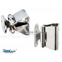 SeaLux Marine 316 Stainless Steel Door Stop Catch and Holder for boat, RV (Medium)
