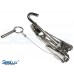 SeaLux Marine 316 Stainless Steel Anchor Chain Tension Retainer 8-1/4"x 1-3/8"