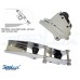 SeaLux 15-1/4" Stainless Steel Universal Boat Anchor Roller Mount Davit for 3/8" chain