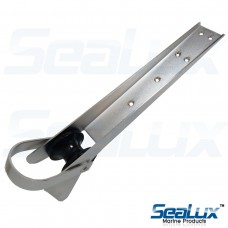 SeaLux Marine 15-1/4" Stainless Steel Universal Anchor Roller Mount Davit for chain up to 3/8" with 6 mount holes
