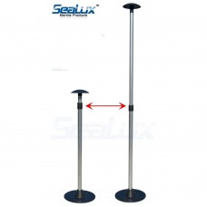 SeaLux 30-54" Adjustable Aluminum Boat Cover Support Pole System with Base and Cap