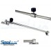 SeaLux Stainless Steel Heavy Duty Telescoping Hatch/Window Adjuster and Stay Support - 10" to 18" for Boat, RV