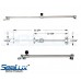 SeaLux Stainless Steel Heavy Duty Telescoping Hatch/Window Adjuster and Stay Support - 13" to 22" for Boat, RV