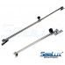 SeaLux Stainless Steel Heavy Duty Telescoping Hatch/Window Adjuster and Stay Support - 13" to 22" for Boat, RV