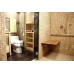 SeaLux Wall Mount 30" x 13" Folding Shower Teak Bench in Teak Board for Boat, Shower Room, Steam and Sauna Room