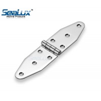 SeaLux Marine Boat Stainless Steel Heavy Duty Strap Hinge 7-1/8"x 1-5/8" (2 pieces)