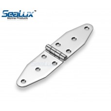 SeaLux Marine Boat Stainless Steel Heavy Duty Strap Hinge 7-1/8"x 1-5/8" (2 pieces)