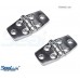 SeaLux Pair of 316 Marine Grade Cast Stainless Steel Heavy Duty Hinge 3" x 1-1/2", thickness 3/16"