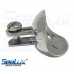 SeaLux Oval Curve Windshield (Side) Mount 90° Concave Deck Hinge Saddle mount 316 Stainless Steel Swivel Quick release Hinge Marine Bimini Top Fitting- Accon Marine