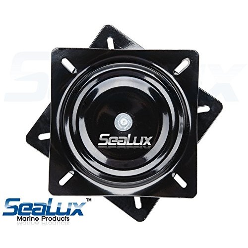 SeaLux Universal Heavy Duty 360 degree 7 to 8-3/4 Seat Swivel Base Mount  Plate