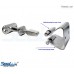 SeaLux Marine 316 Stainless Steel 2-3/4" Door Stop Retaining Catch and Holder for boat, RV (Large)