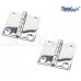 SeaLux Marine Grade Stainless Steel Square Corner Door Butt Hinge 2" x 2" for Boat, RVs (Pair)