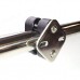 SeaLux Rail Mount clamp Bracket Set with Stainless Steel Mount Plate and Nylon Brackets for 7/8" - 1" tubing