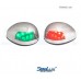 SeaLux Marine Boat Yacht 316 SS Horizontal Surface Mount LED Navigation Side Lights RED and GREEN 2 nm
