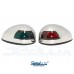 SeaLux Marine Boat Yacht 316 SS Horizontal Surface Mount LED Navigation Side Lights RED and GREEN 2 nm