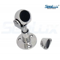SeaLux Marine 316 Stainless Steel Pivoting Magnetic Door and Window Holder Set adjustable 3.5" to 4.5" (Large)