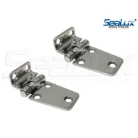 SeaLux Marine Stainless Steel Offset Short Side 2-5/8" x 1-1/2" Hinges (Pair)