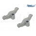 SeaLux 316 Stainless Steel Edge Mount Oarlock Sockets for 1/2" Shank (Pair)