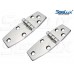 SeaLux Marine Surface Mount SS Large Leave Hatch Door Hinge 3-3/4" x 1-1/2" for RV, Boat, Yacht (pair)
