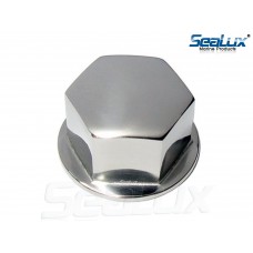 SeaLux Marine 316 Stainless Steel 5/8"-18 Steering Wheel Center/Hub Nut for hydraulic helms system Boat, Yacht