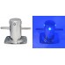 SeaLux Marine Mooring Bollard with integrated BLUE LED lighting 316 Stainless Steel 6-1/2" Samson Post Cross Cleat for Yacht/Boat/Dock