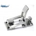 SeaLux Flat Surface Mounting Door Locker Hatch Anti-Rattle Hold Down Clamp Latch/Fastener Clamp Catch for Marine Boat/ RV/ Truck/ Camper 316 Stainless Steel