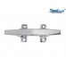 SeaLux Marine 4-3/4" CHROME PLATED ZAMAK HOLLOW BASE CLEAT PRINCECRAFT OEM (2 pieces)