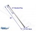 SeaLux Marine Boat 30" Flag Stanchion Pole OEM Quality 7/8" stock