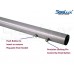 SeaLux Marine Boat 30" Flag Stanchion Pole and 90° Flush Mounting Socket (OEM) (Flag Pole and Socket SET)