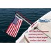 SeaLux Marine Boat Flag Stanchion Pole 90 degree Flush Mounting Base/Socket (316 SS OEM Quality, Mounting Socket Only)