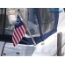 SeaLux Marine Boat 32" Flag Pole OEM Quality 1" stock with Welded Locking Stud 316 Stainless Steel Heavy Duty gauge