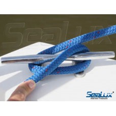 SeaLux 8" Blue Water Open Base Cleat 316 Stainless Steel for Rope tie on boat yacht and kayak
