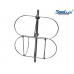 SeaLux Marine Solid Stainless Steel Double Fender Holder / Hanger /Basket 7"-9" Diameter Fenders (M)