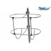 SeaLux Marine Solid Stainless Steel Double Fender Holder / Hanger /Basket for UP TO 7" Diameter Fenders