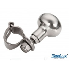 SeaLux Marine Boat Steering Wheel Turning / Control Knob/Suicide Knob -1-1/2" grip knob 316 Marine Stainless Steel for Destroyer Wheel (Small)