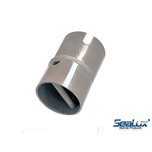 port SeaLux Marine 316 Stainless Steel 3-way Angled Snapper Rod Holder 