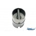 SeaLux 316 SS Drop-In Swivel Gunnel Rod Holder Insert/Adapter