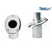 SeaLux Flush Mount Recessed 1" (dia.) Flag staff Pole Angled Socket/Base Polished 316 Stainless Steel (Socket Only)