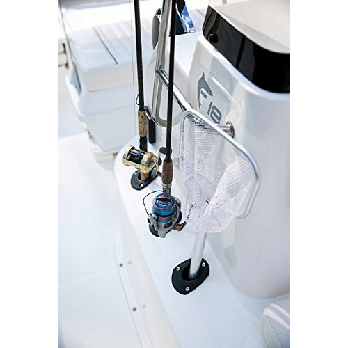 Fishing Rod Holder: Bench Seat Mounting Dual Nylon Holders with 12 Al -  Seamax Marine