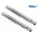 SeaLux New Style Wall Mount Folding Brackets 90 degree Shelf, Bench, Table Support Stainless Steel 12" Long Arm with easy reach long release Handle / Max. Bearing 330 lb (Sold as 2 pcs)