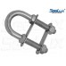 SeaLux Marine Boat Bow Eye Stern Eye U Bolt Tie Down 1/2" Stock, 4-3/4" Overall Length, 3" thread Length with Hex Nuts and washers-SL875053