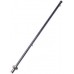 SeaLux Marine Heavy Duty 29 inch (1" dia. Stock) Flag staff Pole for 16 to 20" flag with Spring Release Lock Push Button