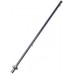 SeaLux Marine Heavy Duty 24 inch (3/4 dia. Stock) Flag staff Pole for 12 to 16" flag with Spring Release Lock Push Button