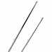 SeaLux Marine Heavy Duty 24 inch (3/4 dia. Stock) Flag staff Pole for 12 to 16" flag with Spring Release Lock Push Button